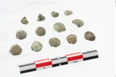 Etikett zu Bronzeknopf (NHMW-PRAE-085778)